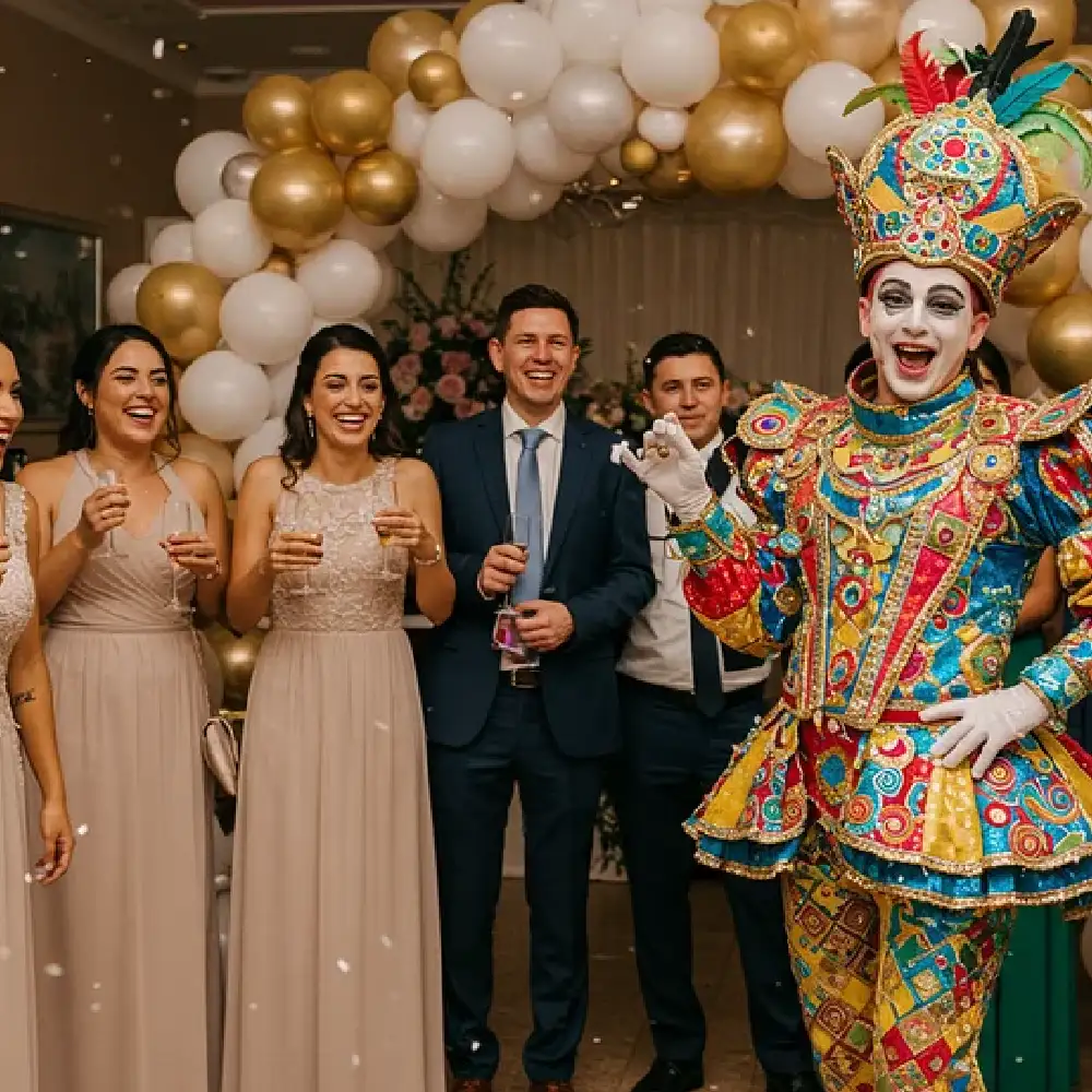 Walking-Acts mit Photo-Shooting